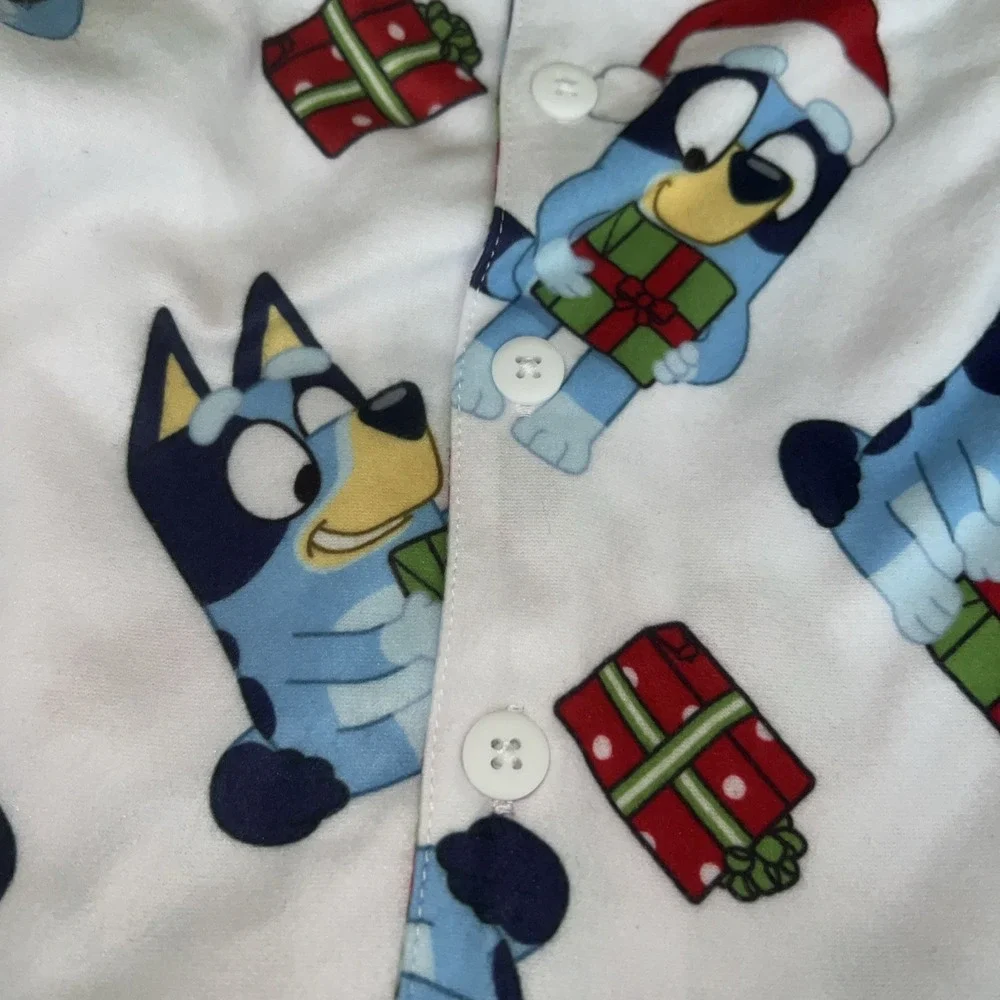 Bluey 2 Piece Holiday Pajama Set | Size 2T | BBC Studios
